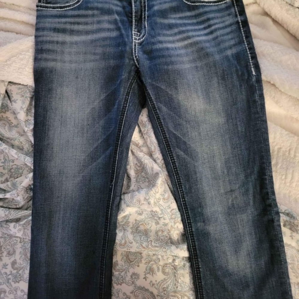 Name brand jeans shoes very expensive makeup perfumes jackets purses and more